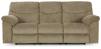 Alphons Sofa, Loveseat and Recliner in Briar - PKG014454