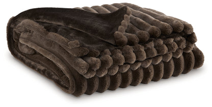 Alsonwell Brown Throw (Set of 3) - A1001082