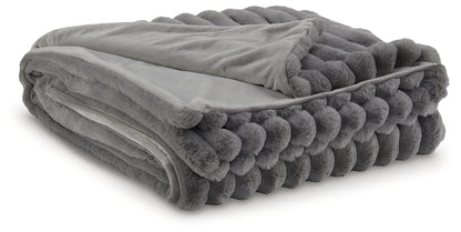 Alsonwell Gray Throw (Set of 3) - A1001081