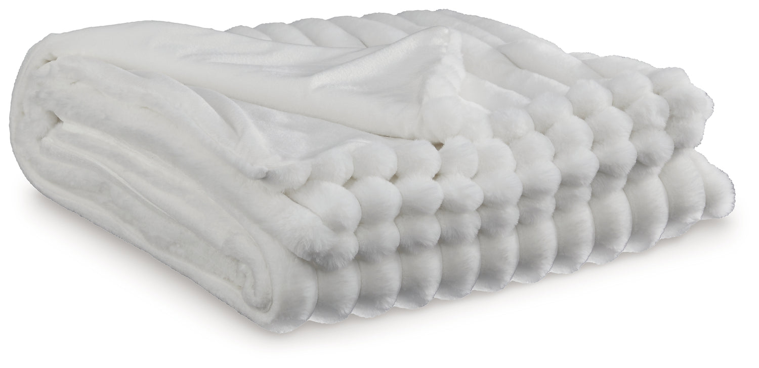 Alsonwell White Throw (Set of 3) - A1001080