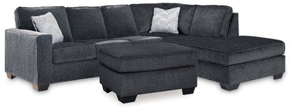 Altari 2-Piece Sleeper Sectional and Ottoman - 87213U15