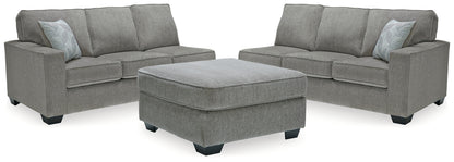 Altari Alloy 2-Piece Sectional with Ottoman - 87214U3