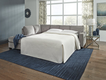 Altari Alloy 2-Piece Sectional with Ottoman - 87214U3