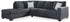 Altari Slate 2-Piece Sectional with Chaise and Ottoman - 87213U11
