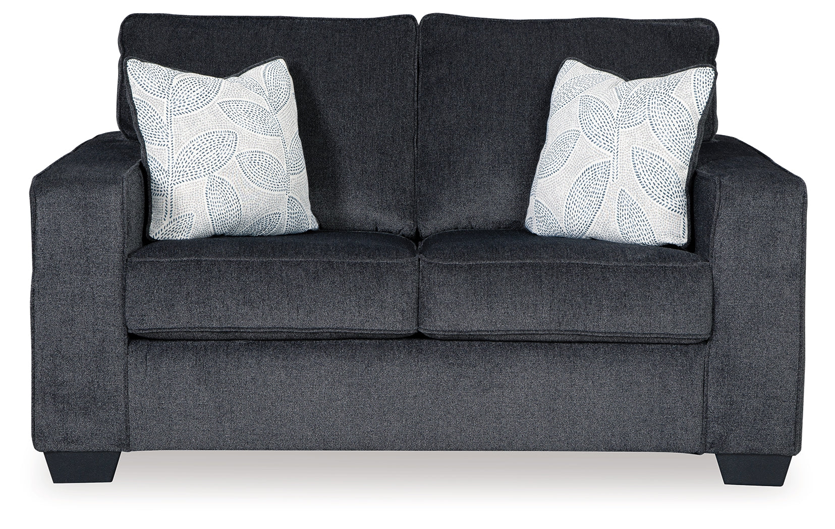 Altari Slate Queen Sofa Sleeper, Loveseat, Chair and Oversized Ottoman - 87213U12