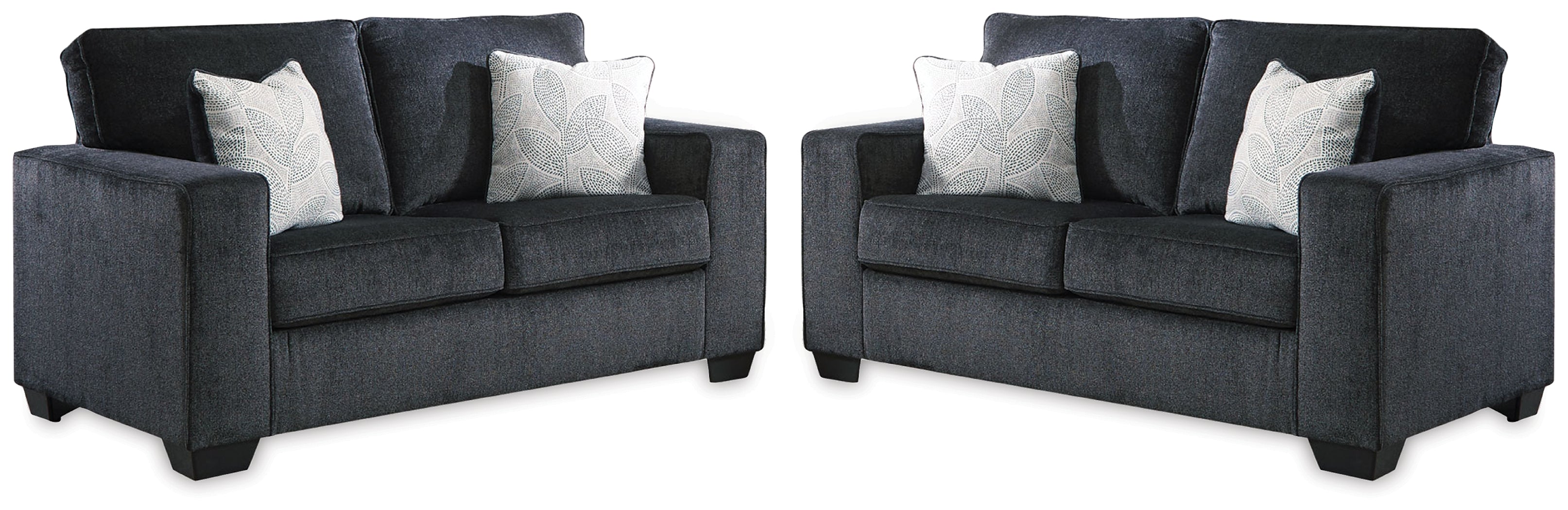 Altari Slate Set of 2 Loveseats - 87213U14