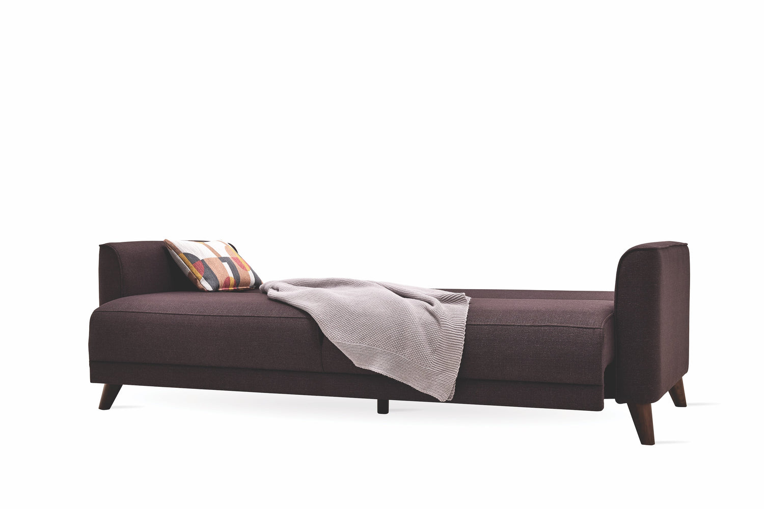Alto Brown 3-Seater Sofa Bed with Storage - ALTO 03.302.0514.0937.0048.0000.21.17
