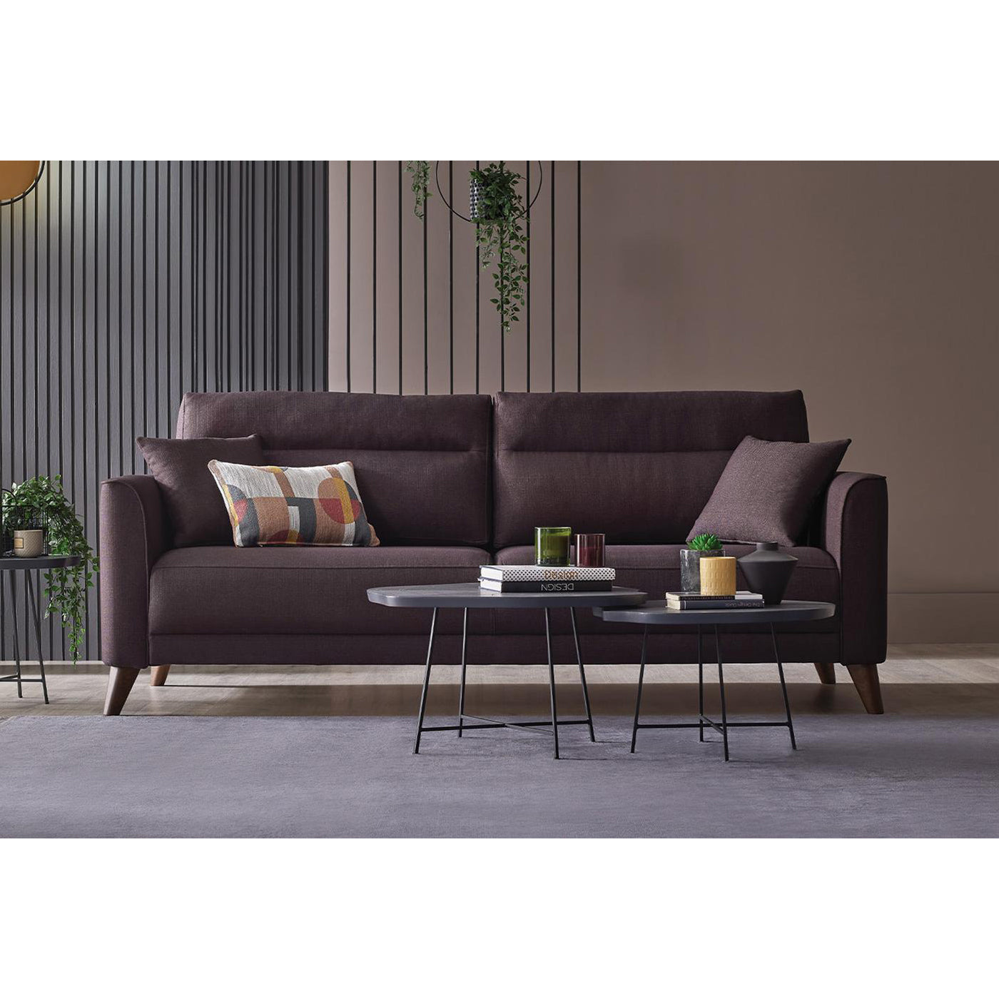 Alto Brown 3-Seater Sofa Bed with Storage - ALTO 03.302.0514.0937.0048.0000.21.17