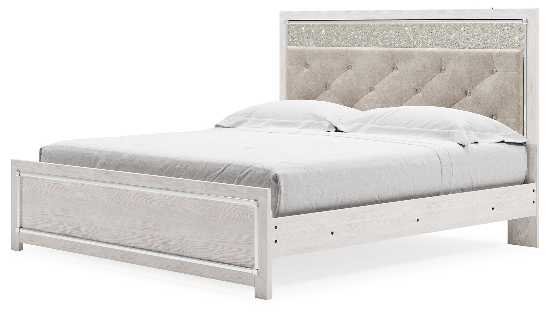 Altyra King Panel Bed, Chest and 2 Nightstands - B2640B61