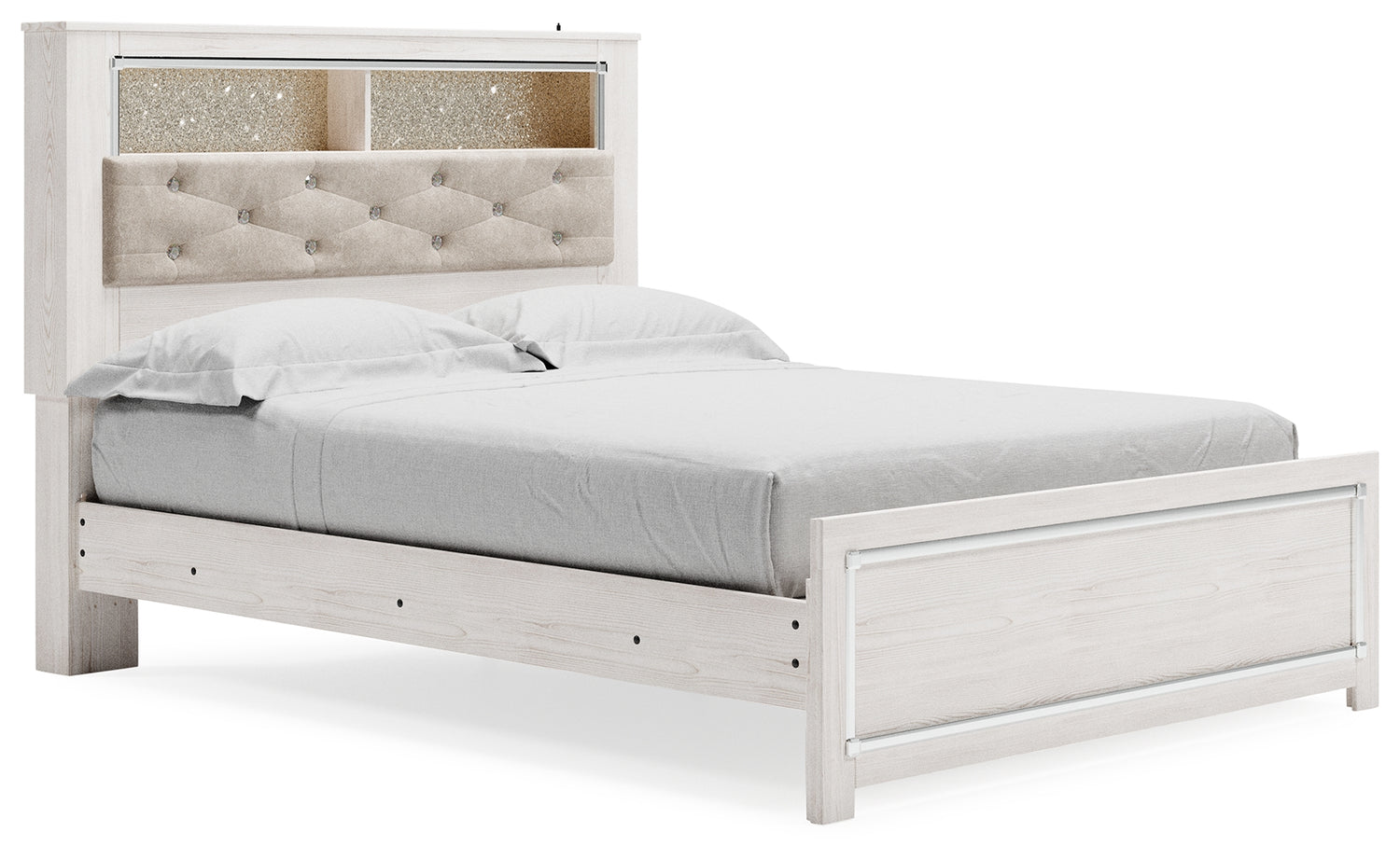 Altyra Queen Bookcase Bed, Dresser, Chest and Nightstand - B2640B77