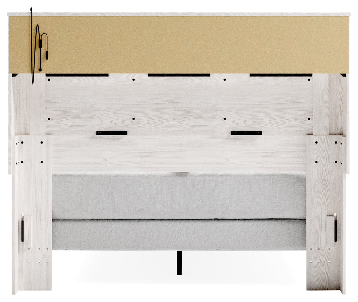 Altyra Queen Bookcase Bed, Dresser, Chest and Nightstand - B2640B77