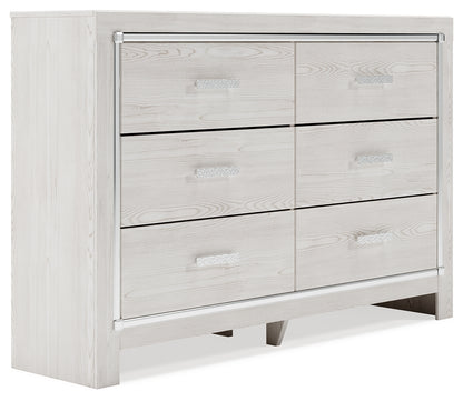 Altyra Queen Bookcase Bed, Dresser, Chest and Nightstand - B2640B77