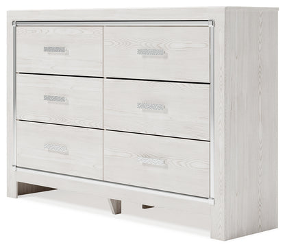 Altyra Queen Bookcase Bed, Dresser, Chest and Nightstand - B2640B77