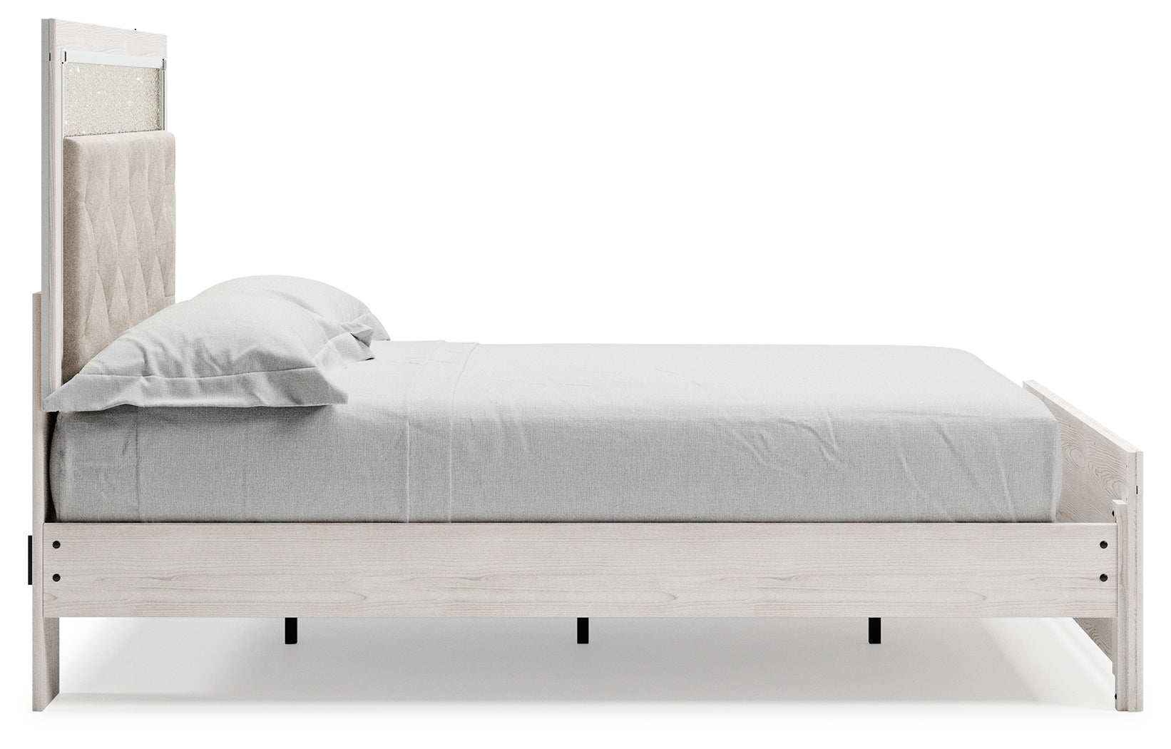 Altyra Queen Upholstered Panel Bed, Dresser, Mirror, Chest and Nightstand - B2640B62