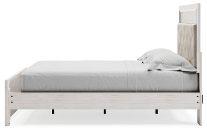 Altyra Queen Upholstered Panel Bed, Dresser, Mirror, Chest and Nightstand - B2640B62