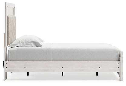 Altyra Twin Upholstered Panel Bed and 2 Nightstands - B2640B74