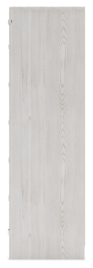 Altyra White King Storage Bed, Dresser, Mirror and 2 Chests - B2640B45