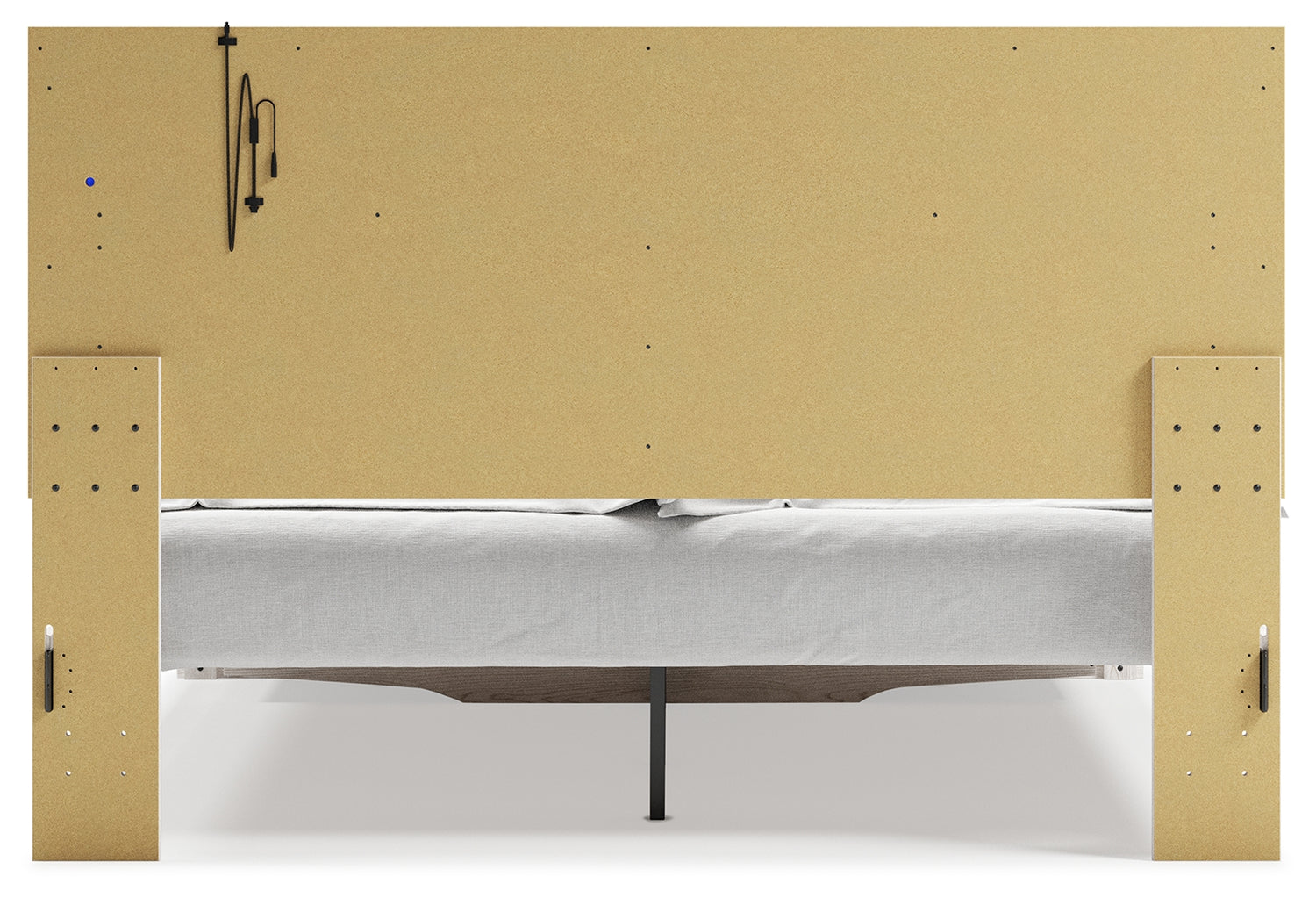 Altyra White King Storage Bed, Dresser, Mirror and 2 Chests - B2640B45