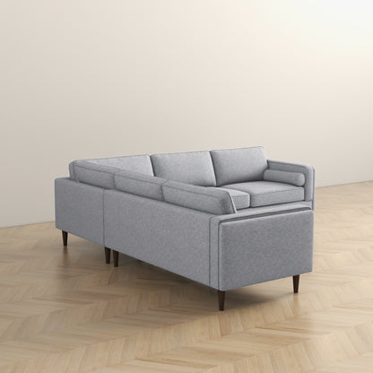 Amber Light Grey Corner Sectional Sofa - CSC00300304
