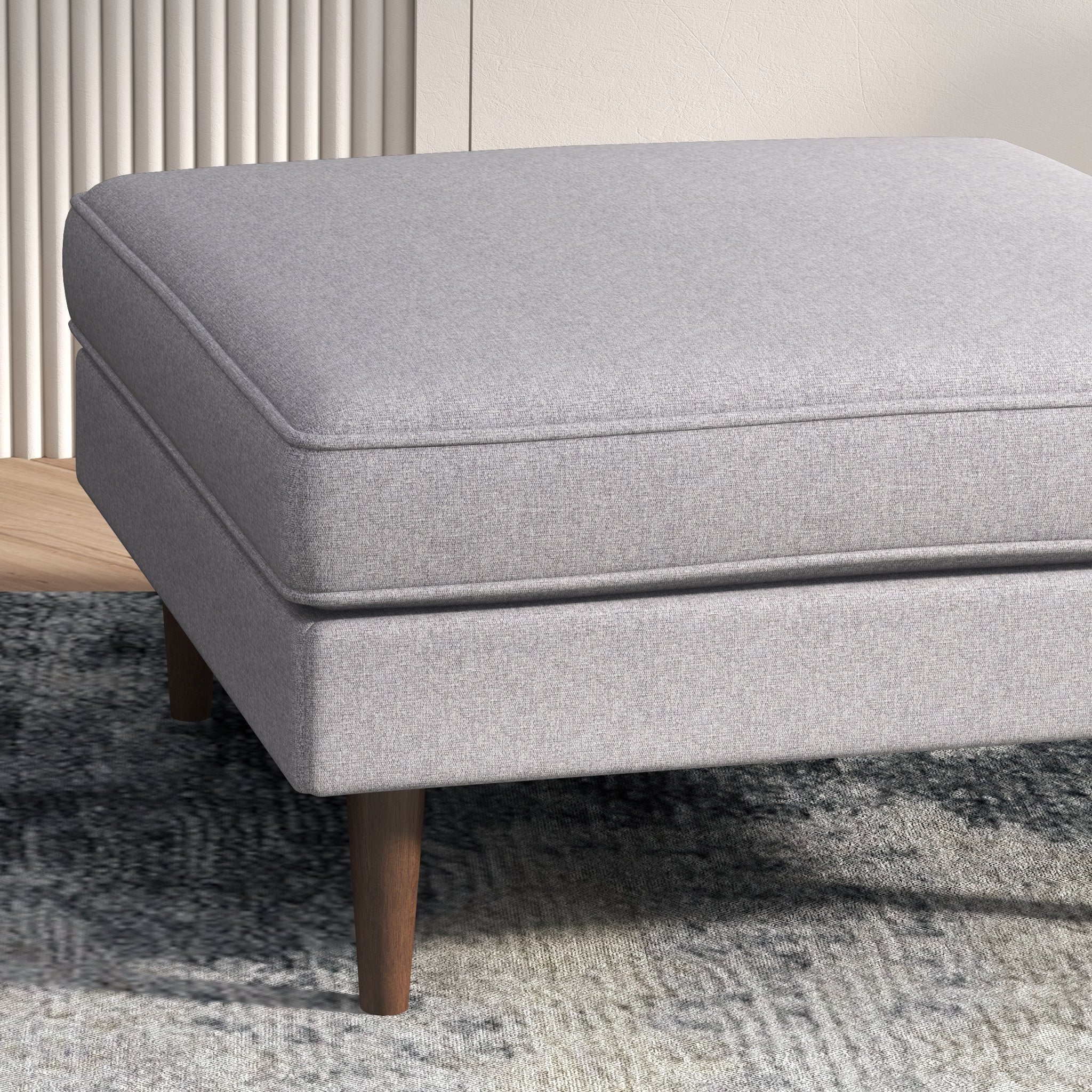 Ashcroft Furniture Amber Ottoman - Thumbnail 2