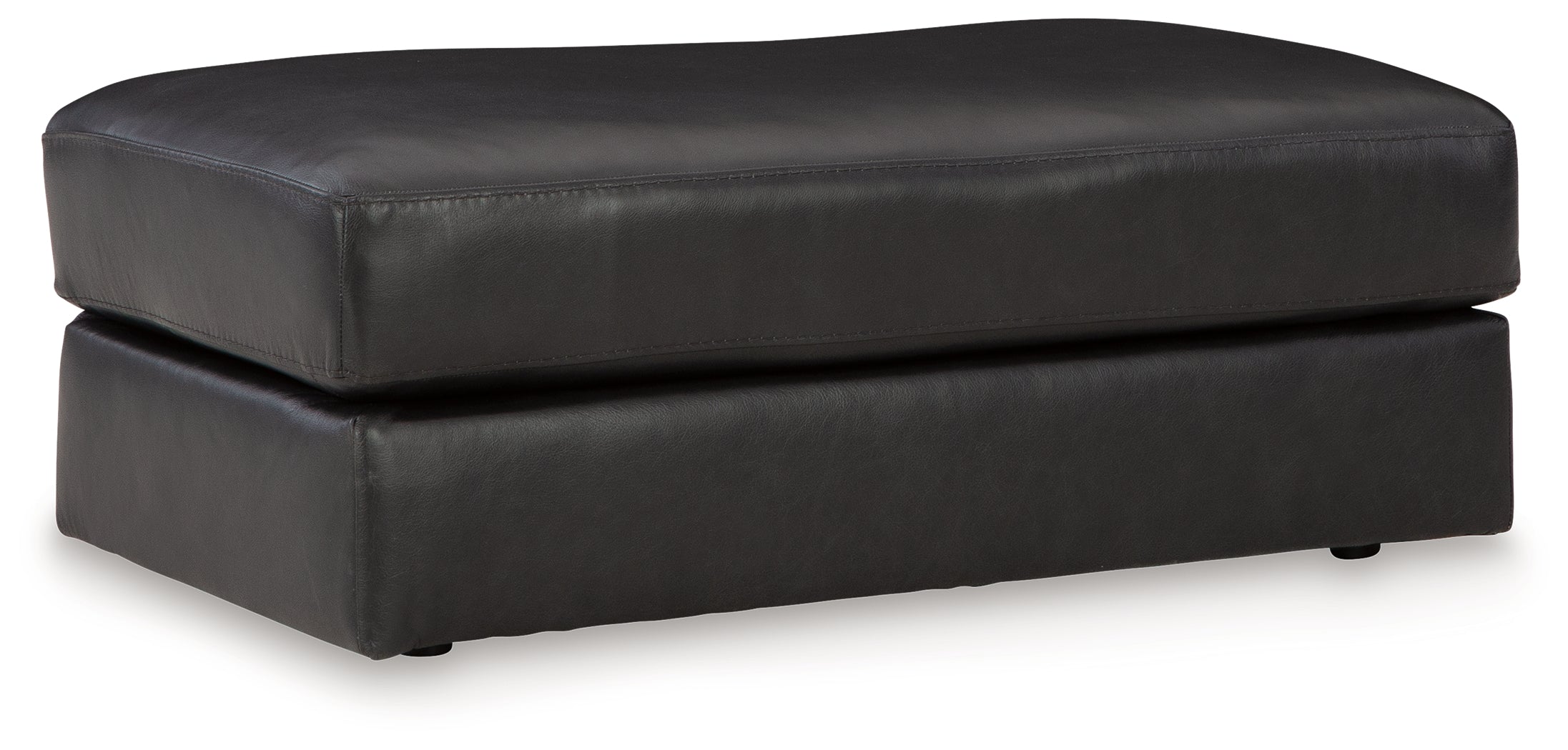 Amiata Chair and Ottoman in Onyx - PKG015488