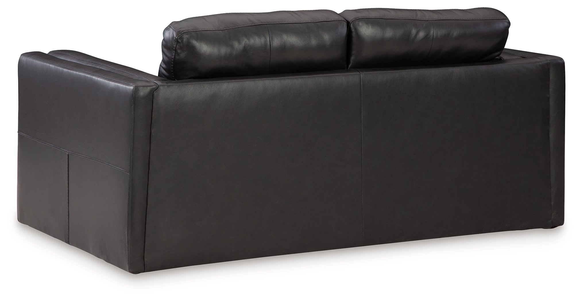 Amiata Sofa, Loveseat, Chair and Ottoman in Onyx - PKG015490