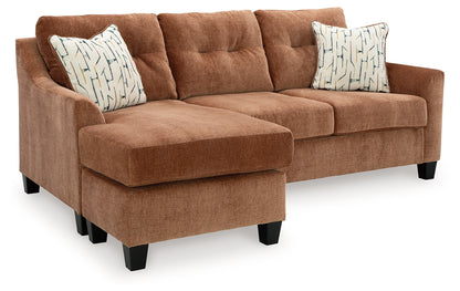 Amity Bay Clay Queen Sofa Chaise Sleeper - 6720468