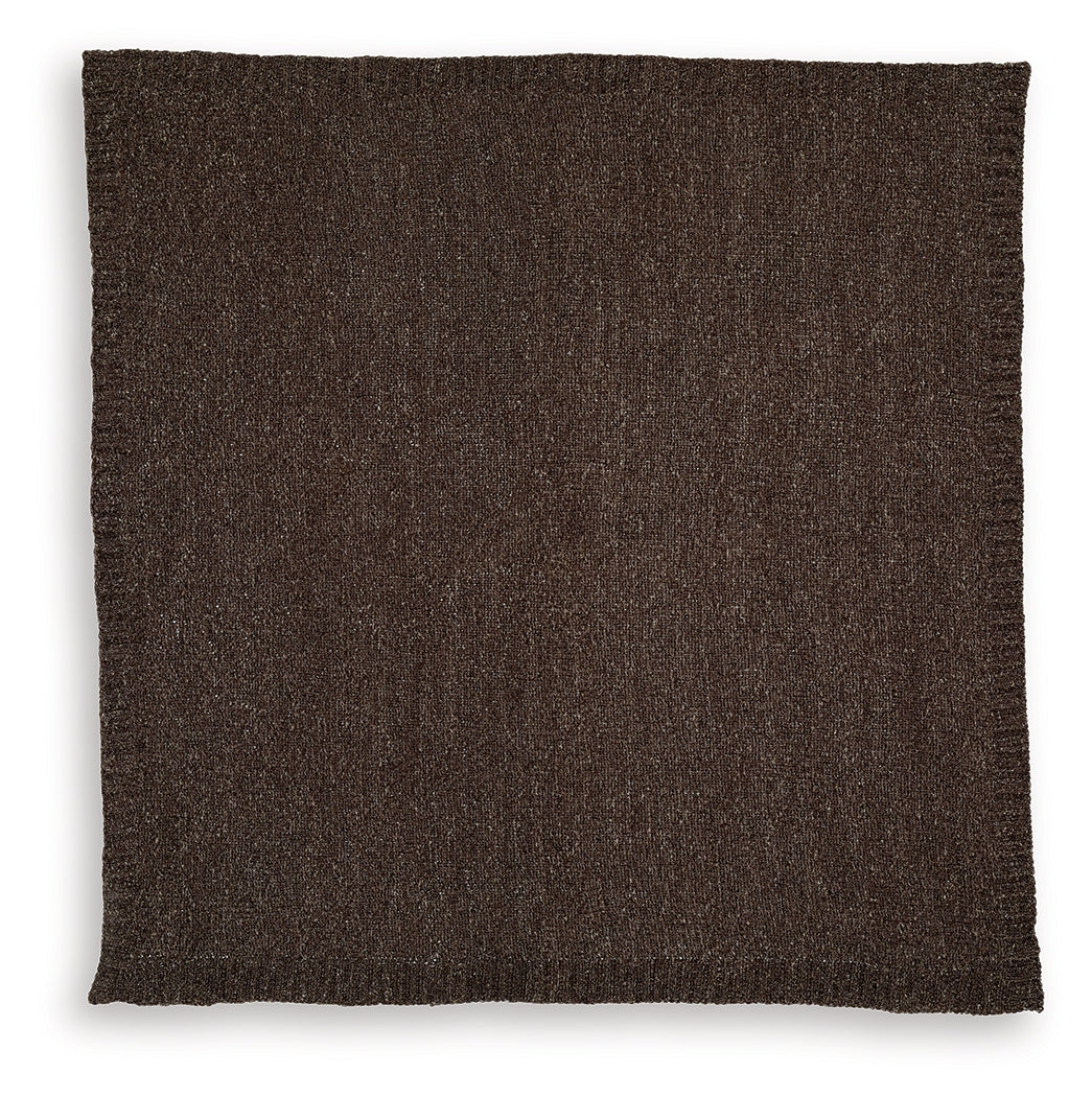 Anawood Brown Throw (Set of 3) - A1001098