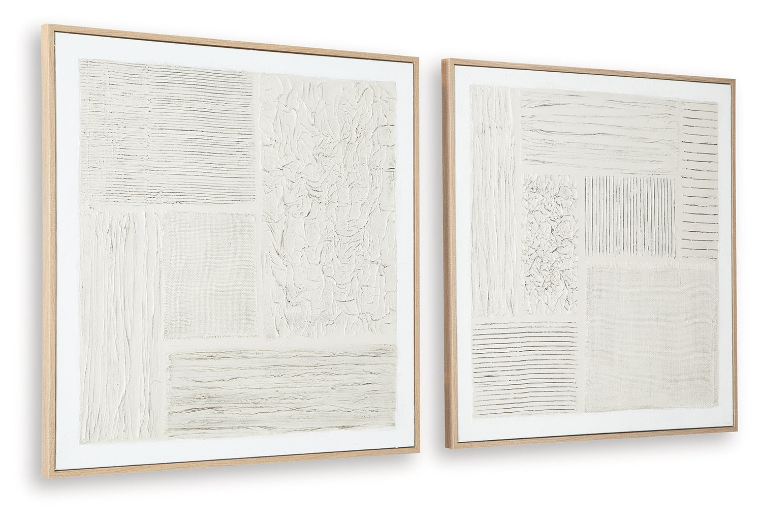 Andorfield Beige/Black/White Wall Art (Set of 2) - A8000517