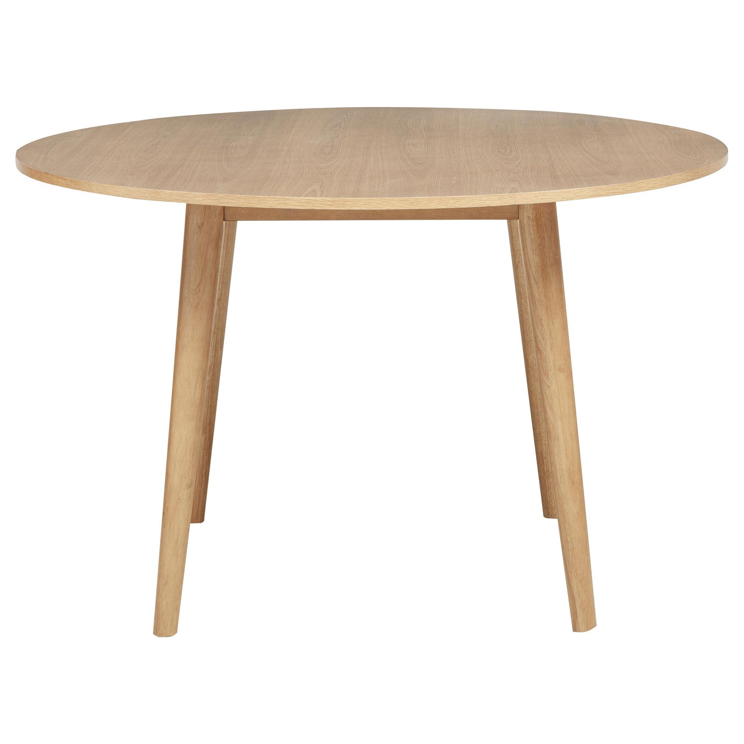Andrews 5-piece Round Wood Dining Room Table Set Light Ash - 122500-S5