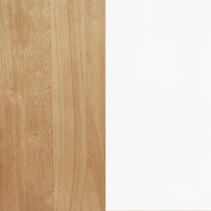 Andrews 66-inch Rectangular Dining Table Light Ash and White - 122501