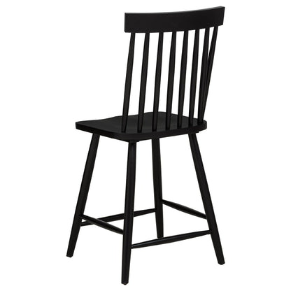 Andrews Windsor Counter Height Dining Side Chair Black - 122509BLK