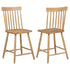 Andrews Windsor Counter Height Dining Side Chair Light Ash - 122509