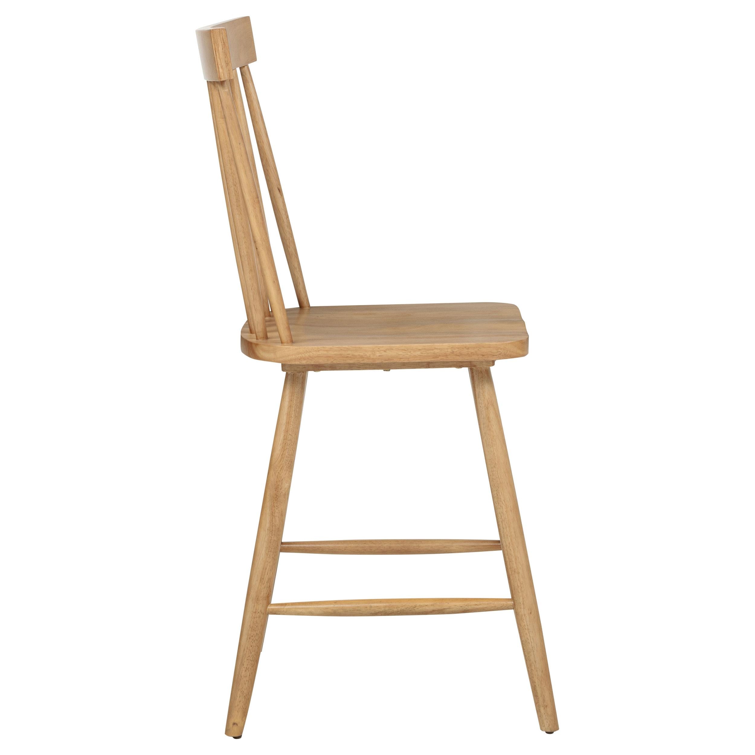 Andrews Windsor Counter Height Dining Side Chair Light Ash - 122509