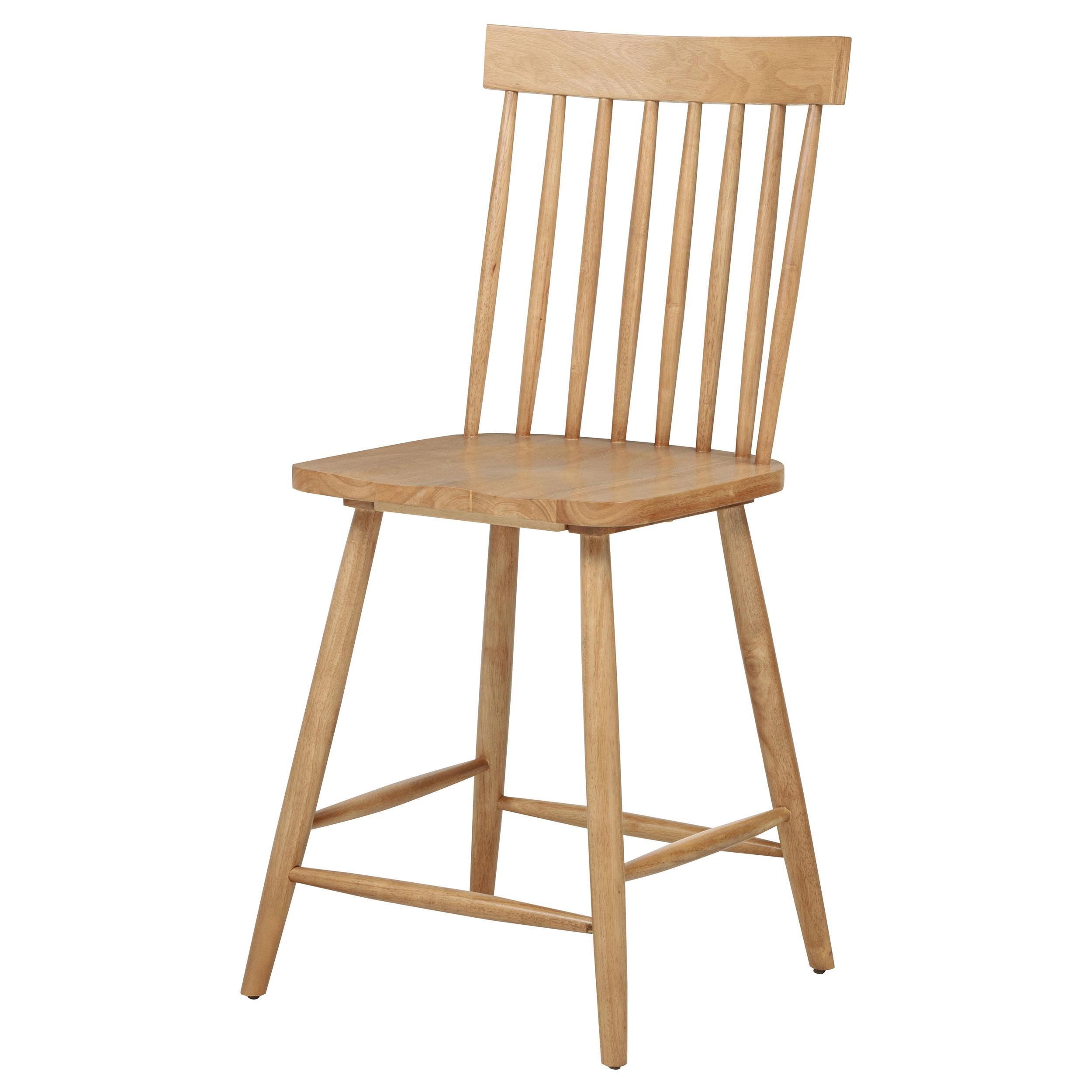 Andrews Windsor Counter Height Dining Side Chair Light Ash - 122509
