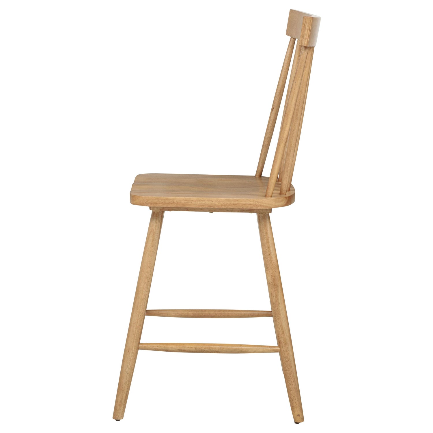 Andrews Windsor Counter Height Dining Side Chair Light Ash - 122509
