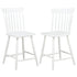 Andrews Windsor Counter Height Dining Side Chair White - 122509WHT