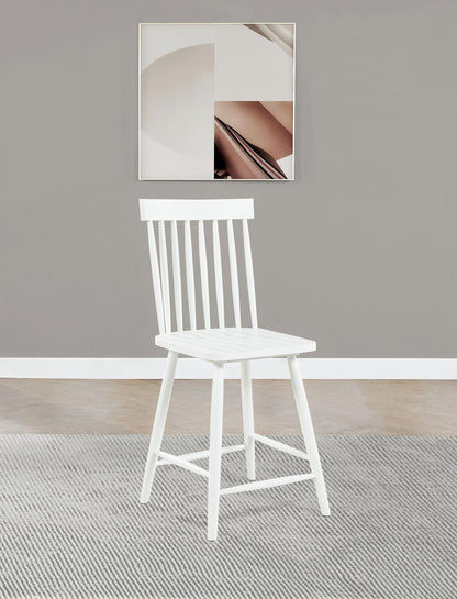Andrews Windsor Counter Height Dining Side Chair White - 122509WHT
