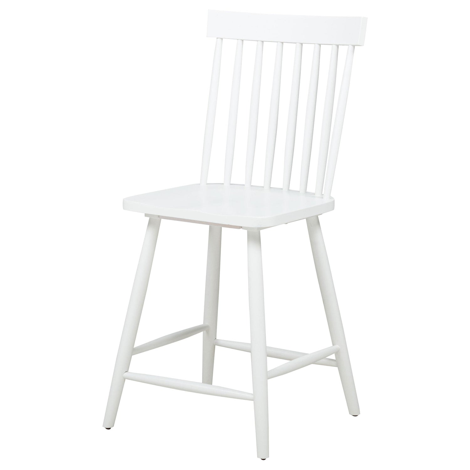 Andrews Windsor Counter Height Dining Side Chair White - 122509WHT