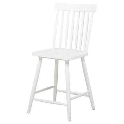 Andrews Windsor Counter Height Dining Side Chair White - 122509WHT