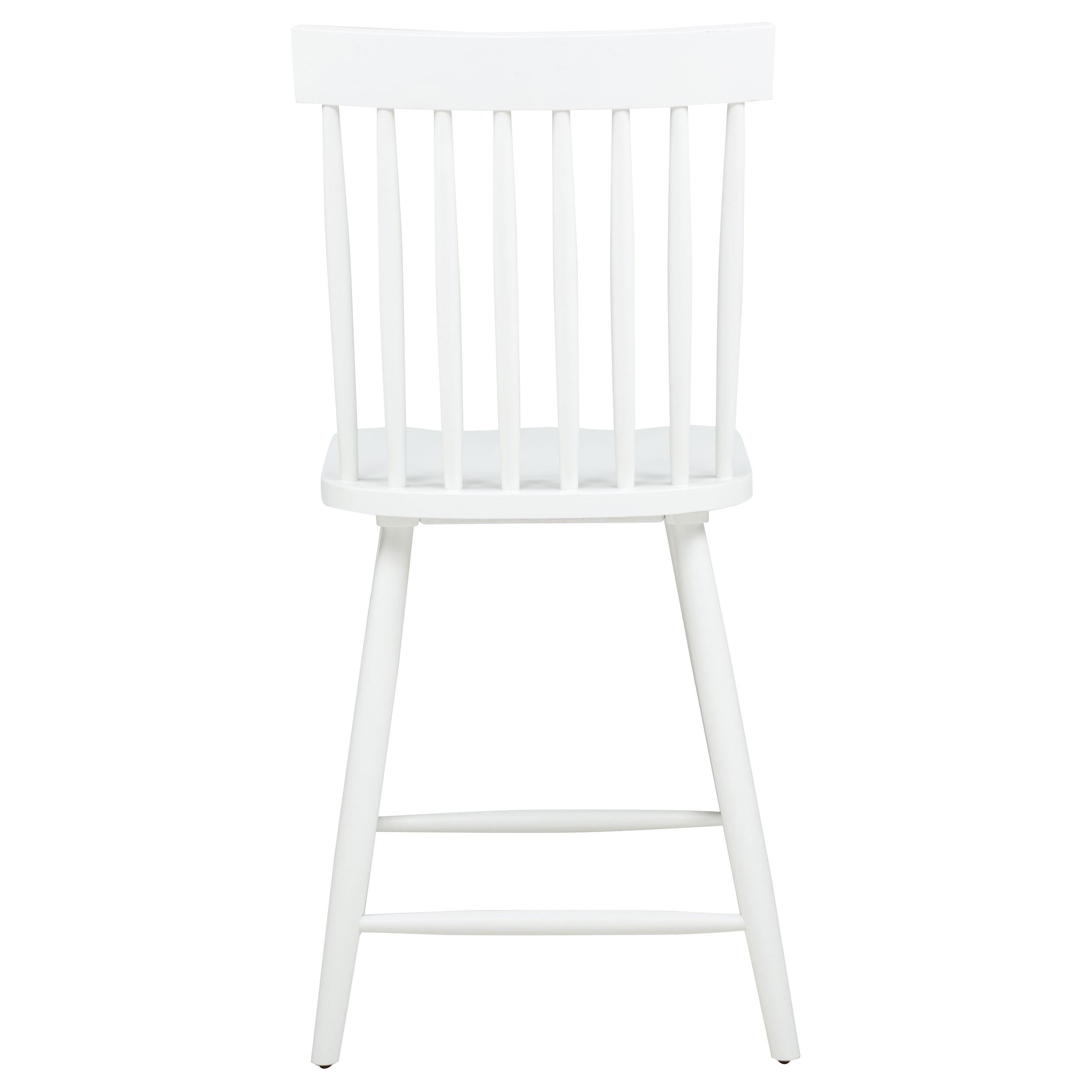 Andrews Windsor Counter Height Dining Side Chair White - 122509WHT