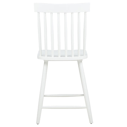 Andrews Windsor Counter Height Dining Side Chair White - 122509WHT
