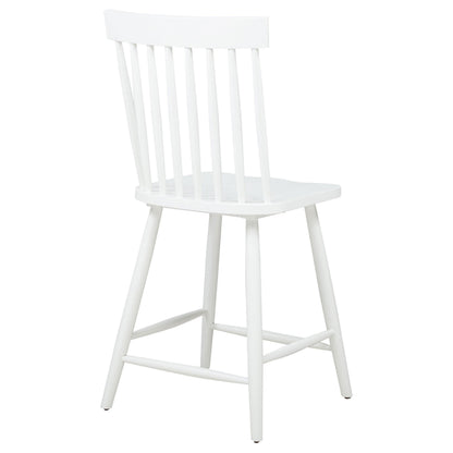 Andrews Windsor Counter Height Dining Side Chair White - 122509WHT