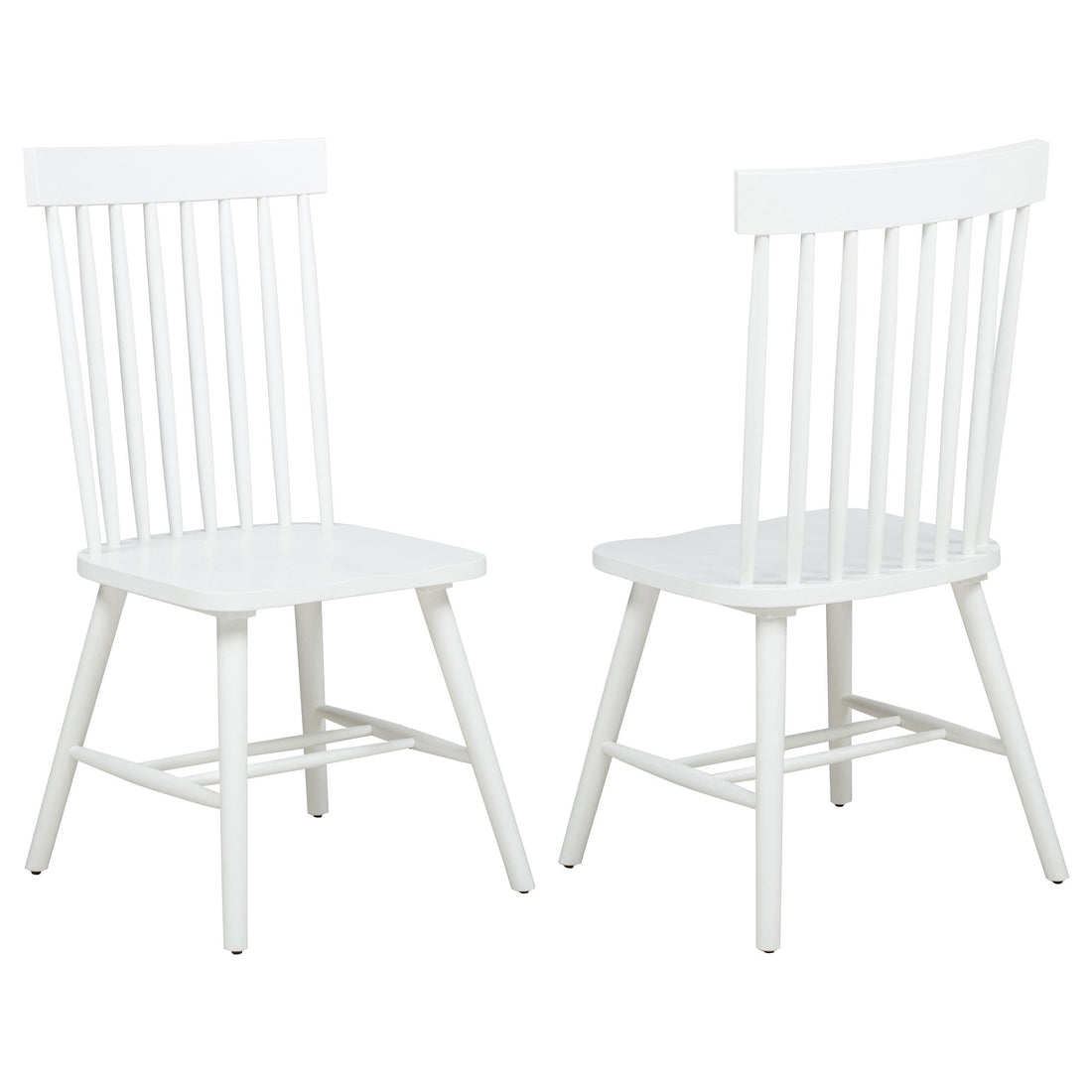 Andrews Windsor Spindle Back Dining Side Chair White - 122502WHT