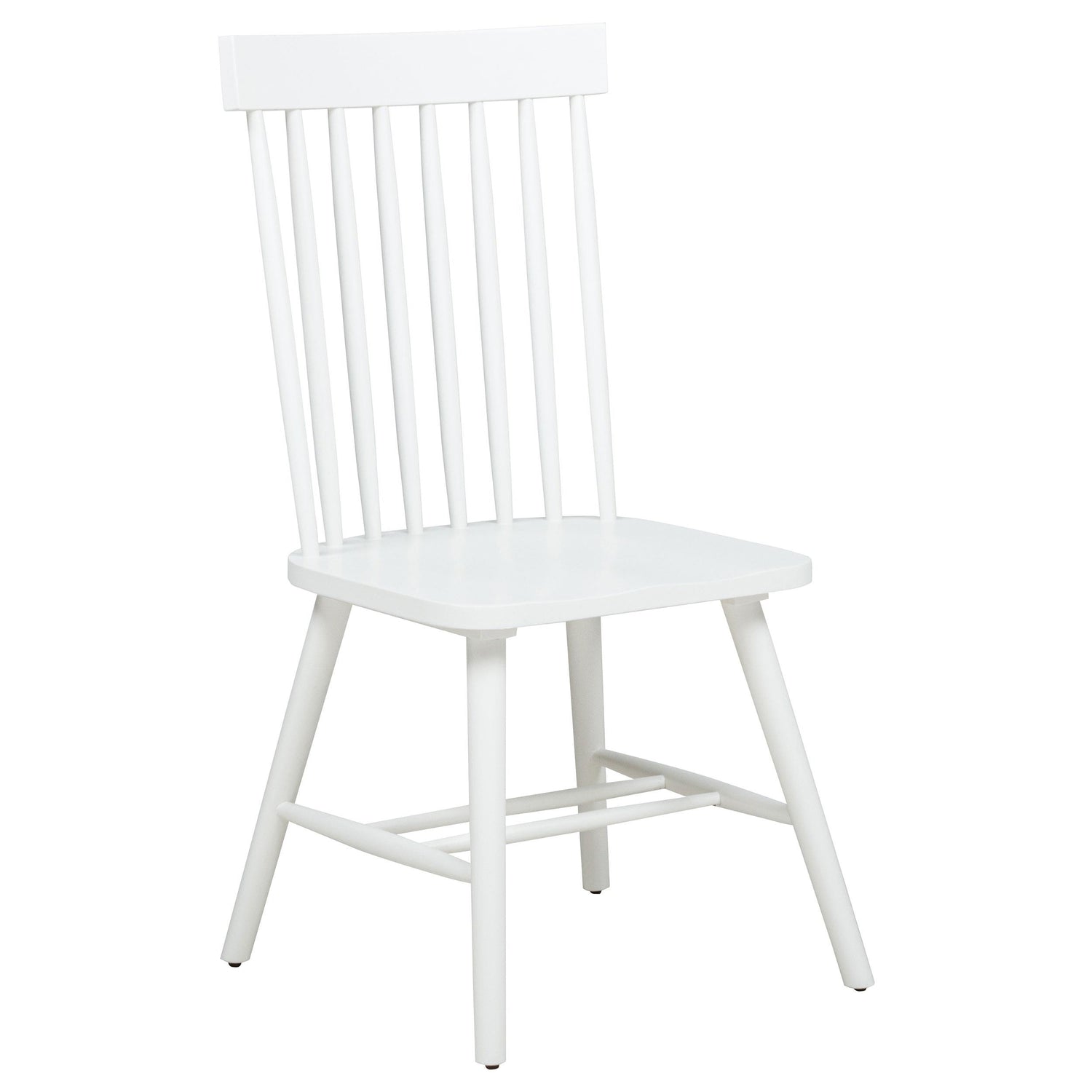 Andrews Windsor Spindle Back Dining Side Chair White - 122502WHT