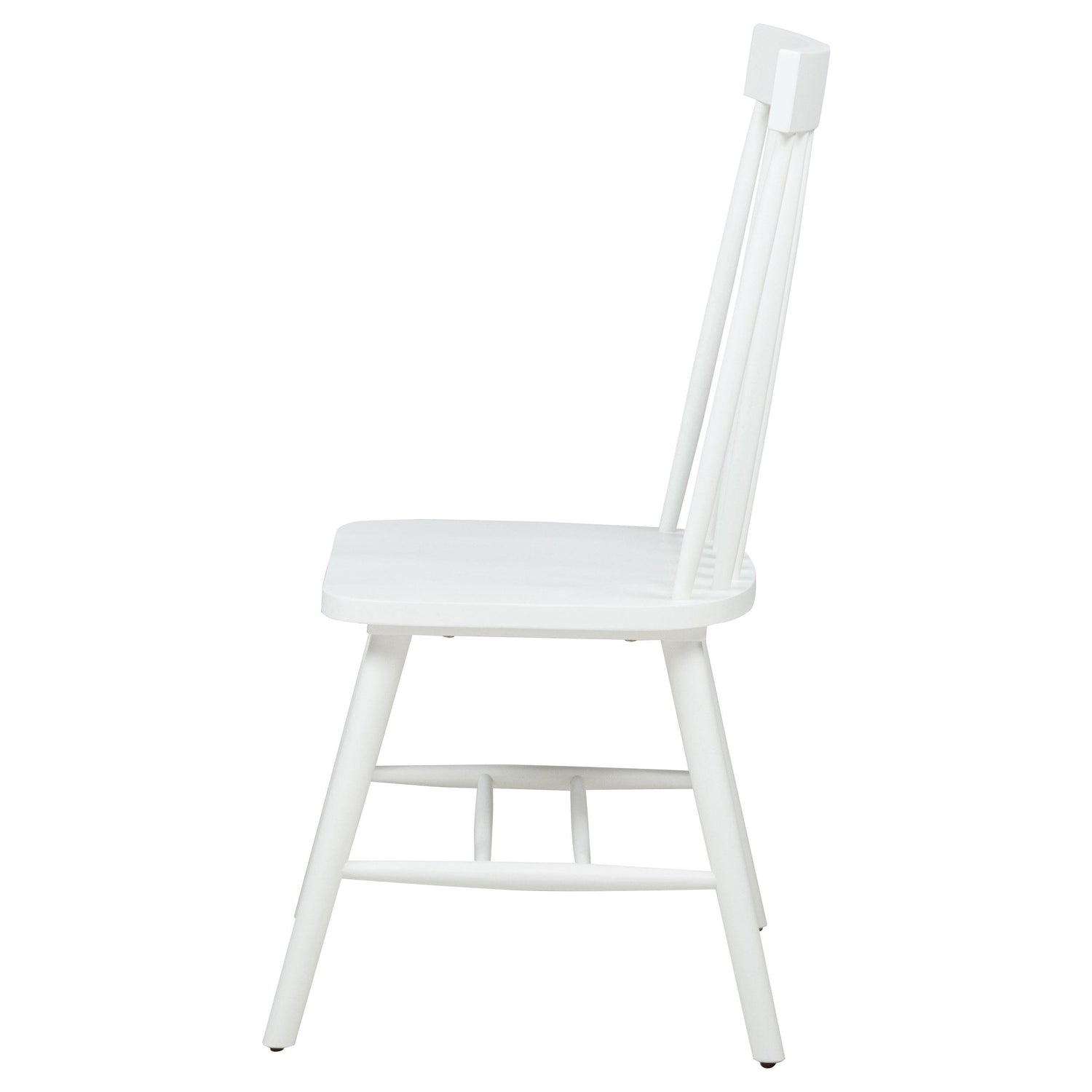 Andrews Windsor Spindle Back Dining Side Chair White - 122502WHT