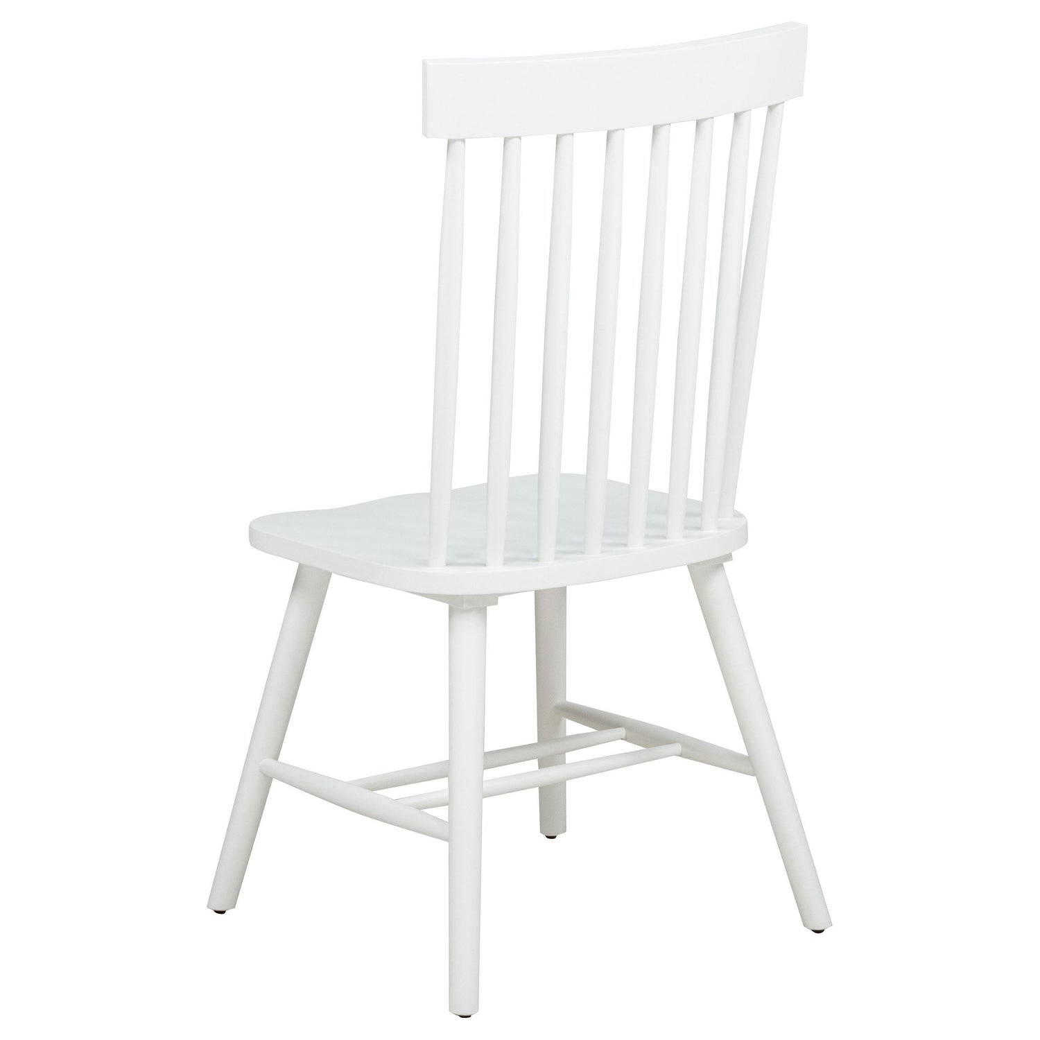 Andrews Windsor Spindle Back Dining Side Chair White - 122502WHT
