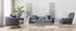 Angela Gray Velvet Sofa 91" & Loveseat 71" - ANGELAGRY-SL