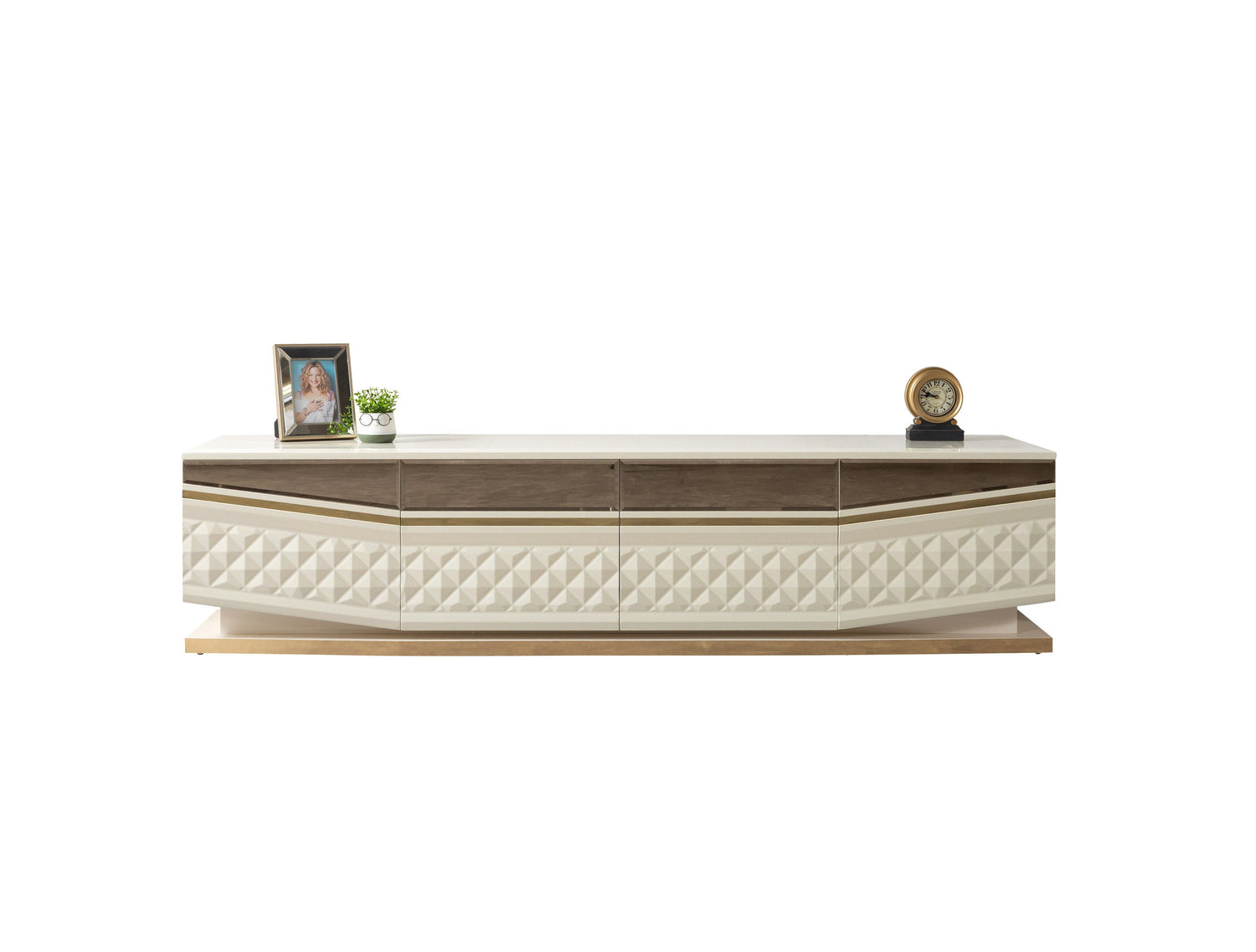 Anica Ivory Tv Stand - ANICAIV-TV