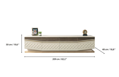 Anica Ivory Tv Stand - ANICAIV-TV